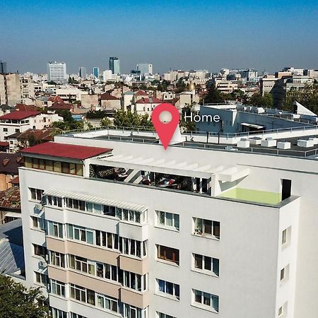 Qult - Up In The Sky Apartment Букурещ Екстериор снимка