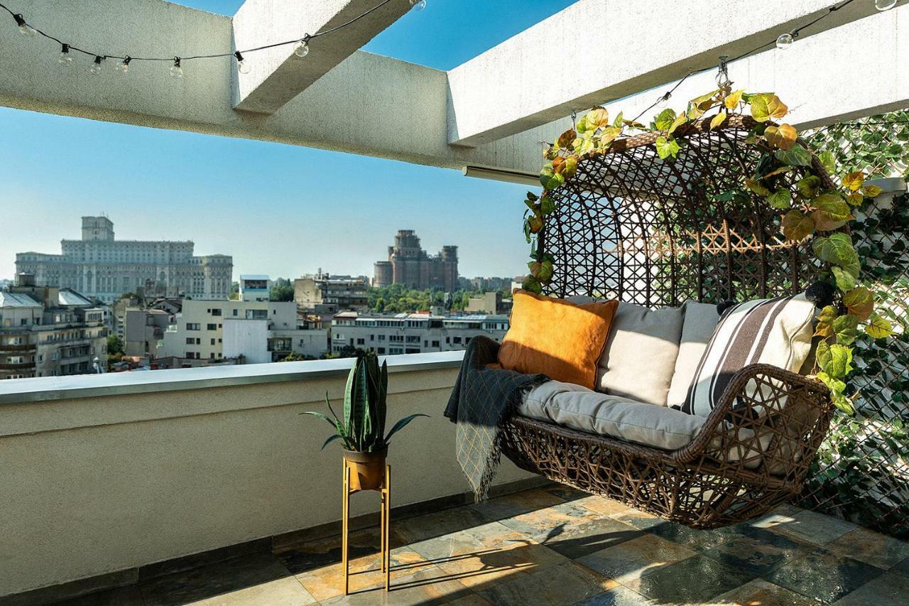 Qult - Up In The Sky Apartment Букурещ Екстериор снимка