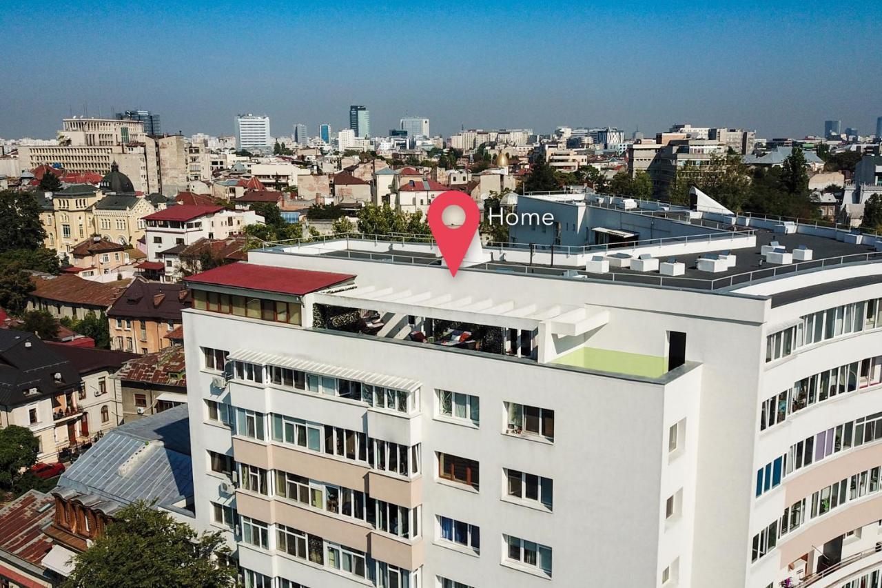 Qult - Up In The Sky Apartment Букурещ Екстериор снимка